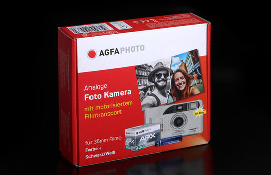 AGFA automatic compact camera + APX 400/36 film