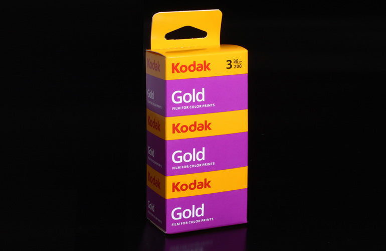 Kodak Gold 200 – 35mm · 36 exposures · 3-pack