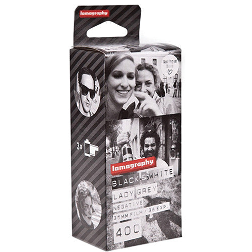 Lomography Lady Grey B&W 400 35mm 3-pack